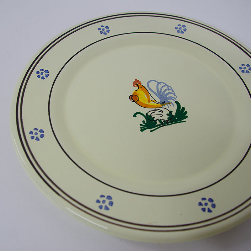 Piatto Piano con Gallo 24 cm