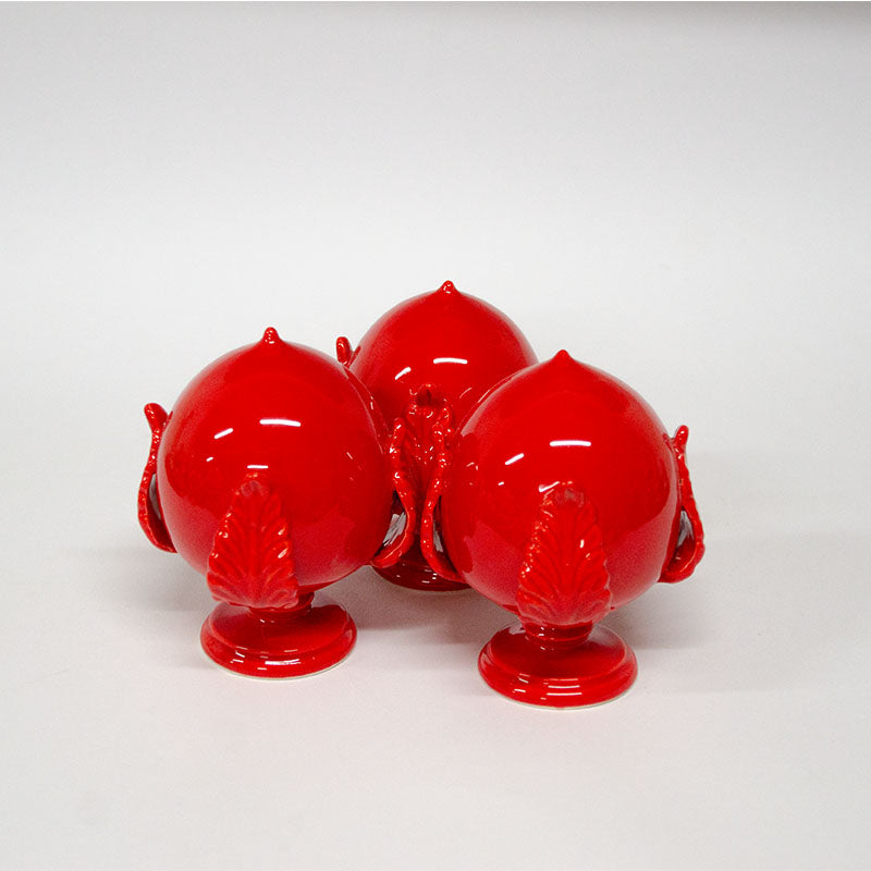 Pumo con Quattro Foglie Rosso 12 cm