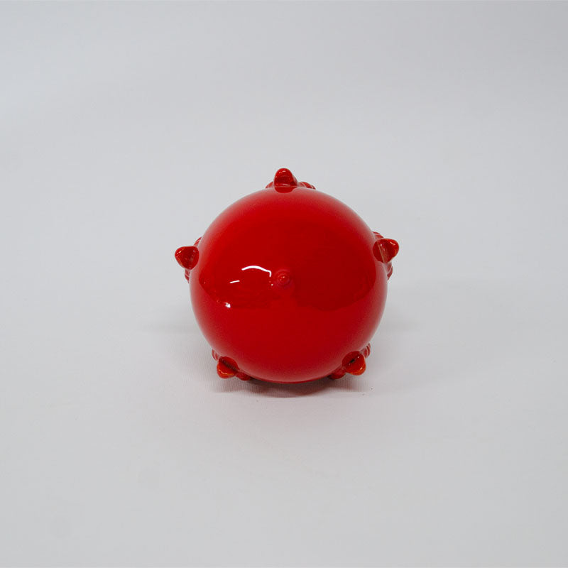 Pumo con Cinque Foglie Rosso 12 cm