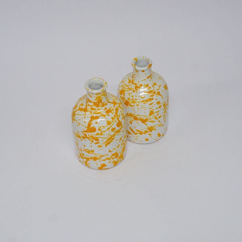 Oliera bicolore Bianco e Giallo 250ml