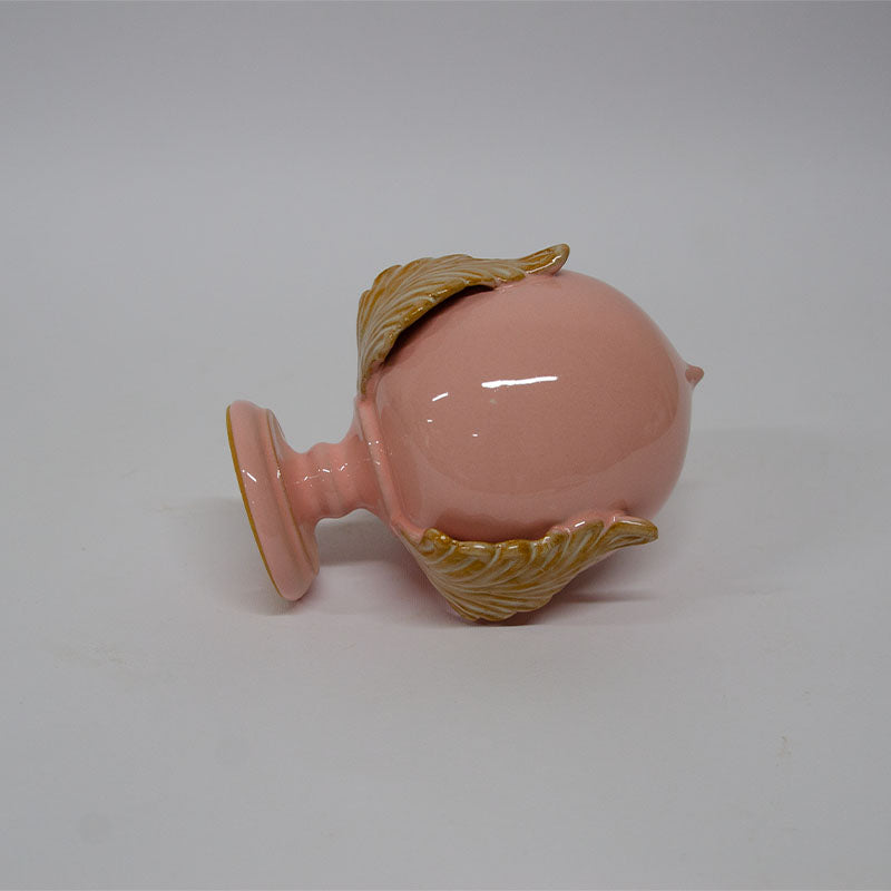 Pumo con Tre Foglie Rosa 15 cm