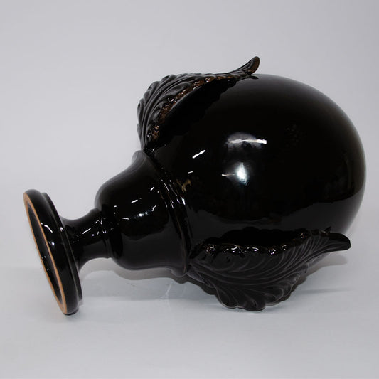 Pumo con Tre Foglie Nero 30 cm
