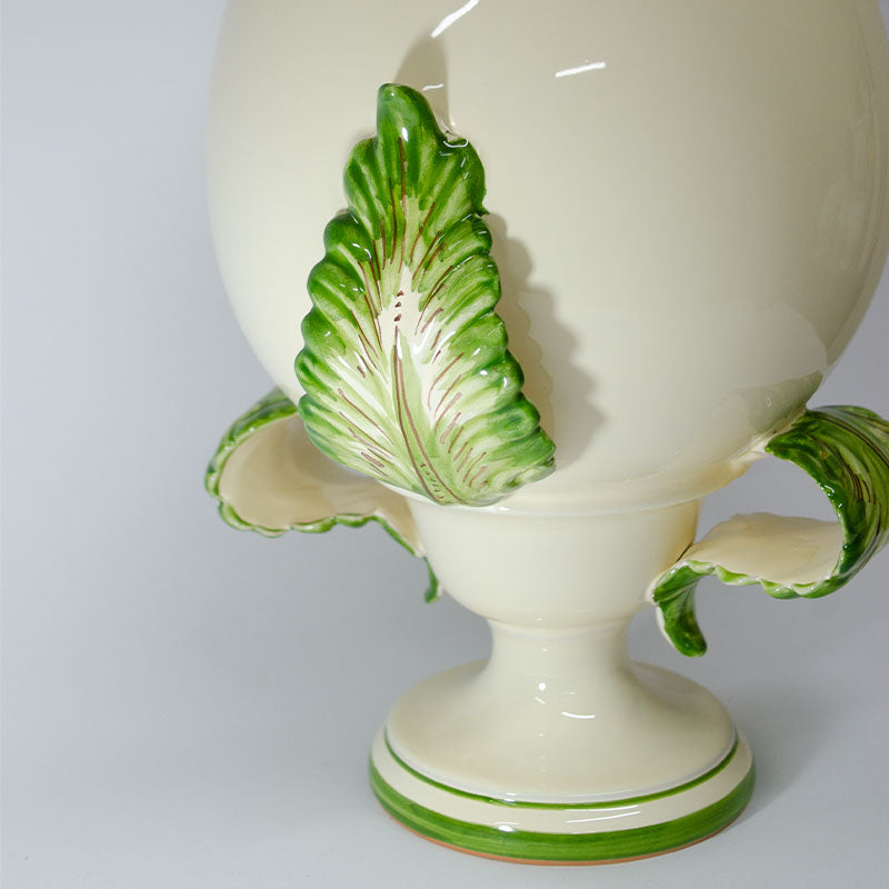 Pumo con Quattro Foglie Decorato a Mano 50 cm