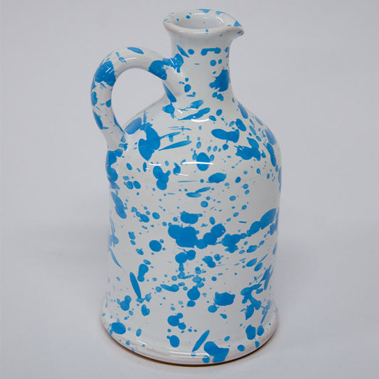 Oliera bicolore Bianco e Azzurro 250ml