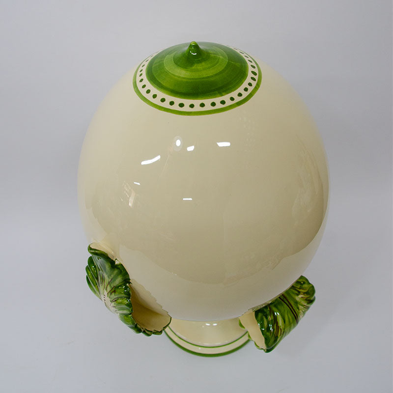 Pumo con Quattro Foglie Decorato a Mano 50 cm