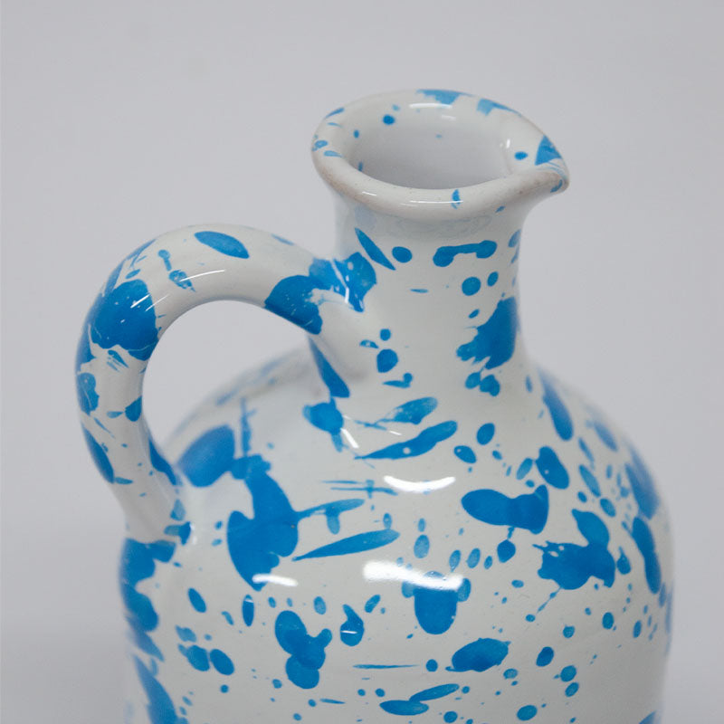 Oliera bicolore Bianco e Azzurro 250ml
