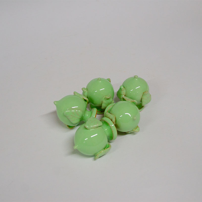 Pumetto con Tre Foglie Verde 5cm