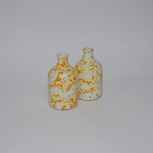 Oliera bicolore Bianco e Giallo 250ml