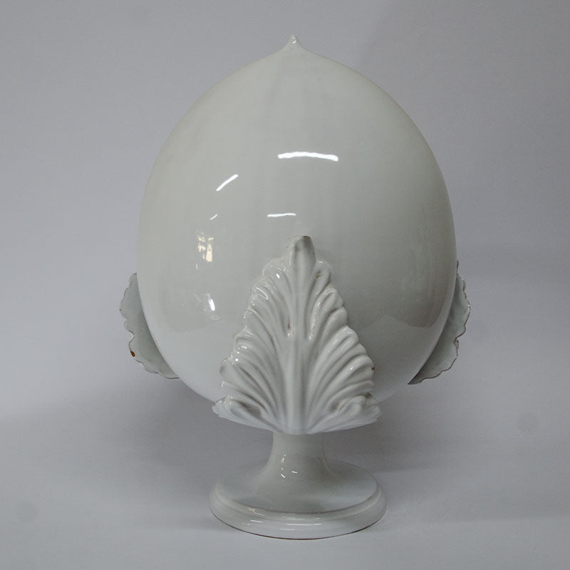 Pumo con Tre Foglie Bianco 40 cm