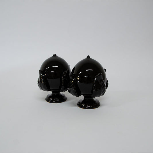 Pumo con Quattro Foglie Nero 15 cm