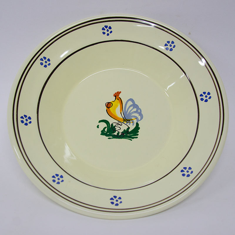 Piatto Fondo con Gallo 23 cm