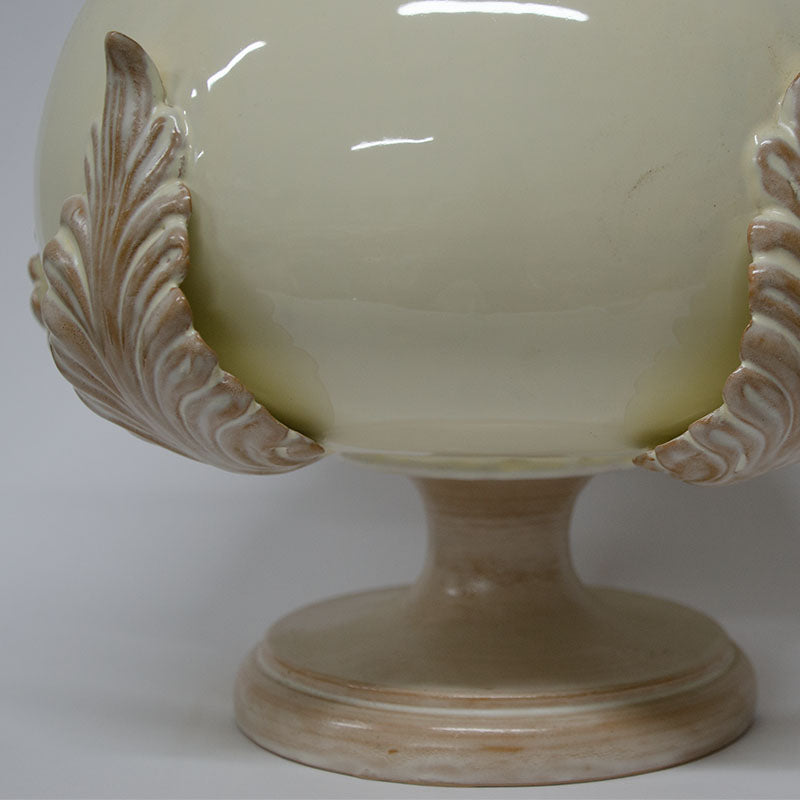 Pumo con Cinque Foglie Madreperlato 35 cm