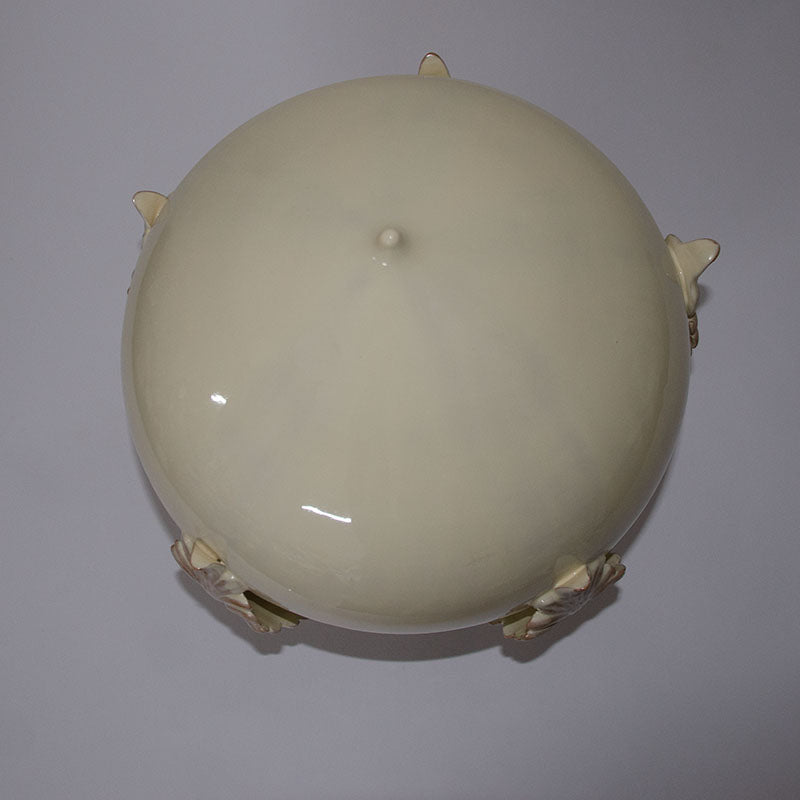 Pumo con Cinque Foglie Madreperlato 35 cm