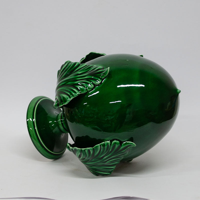 Pumo con Quattro Foglie Verde Smeraldo 35cm