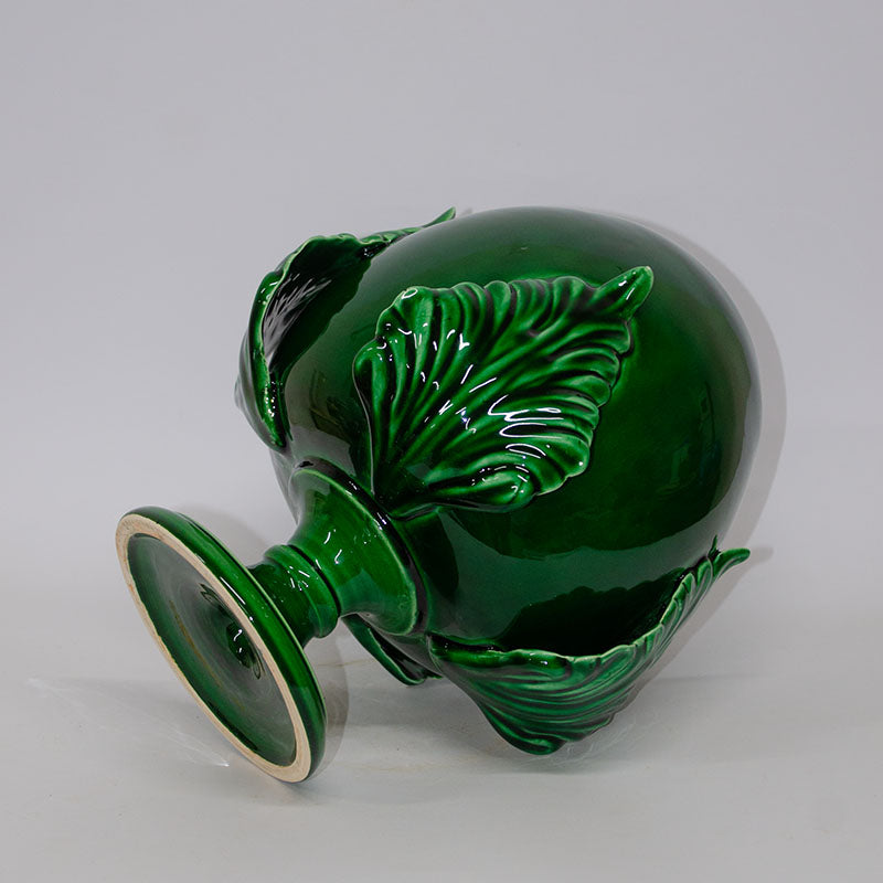 Pumo con Quattro Foglie Verde Smeraldo 35cm