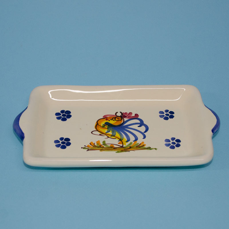 SET Tazzine e Piattino con Gallo