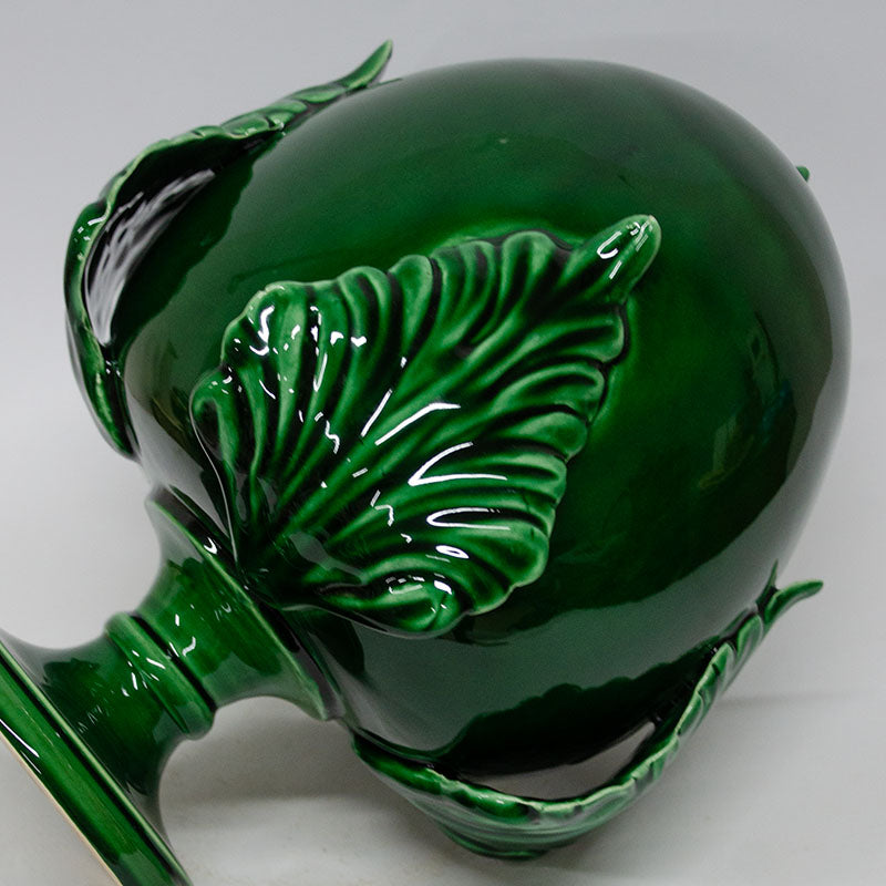 Pumo con Quattro Foglie Verde Smeraldo 35cm