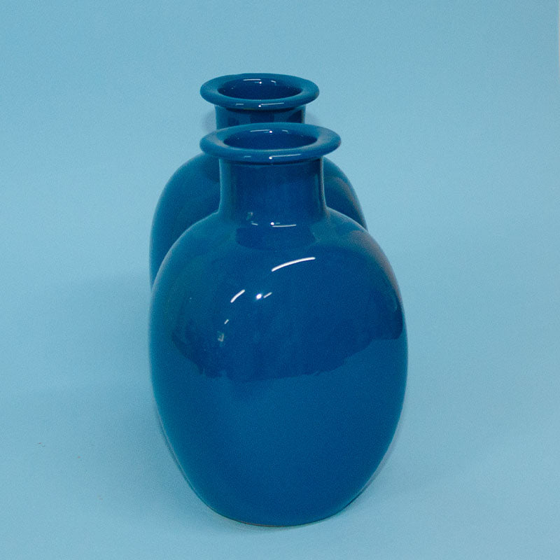 Vaso da Fiori Blu 20 cm