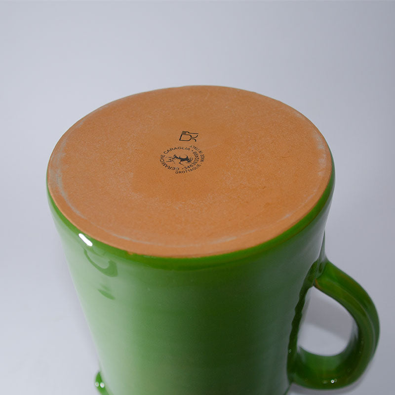 Brocca a Tronco di Cono Verde 20 cm