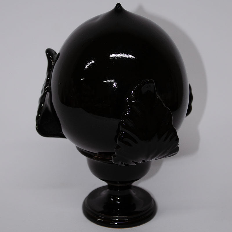 Pumo con Tre Foglie Nero 20 cm