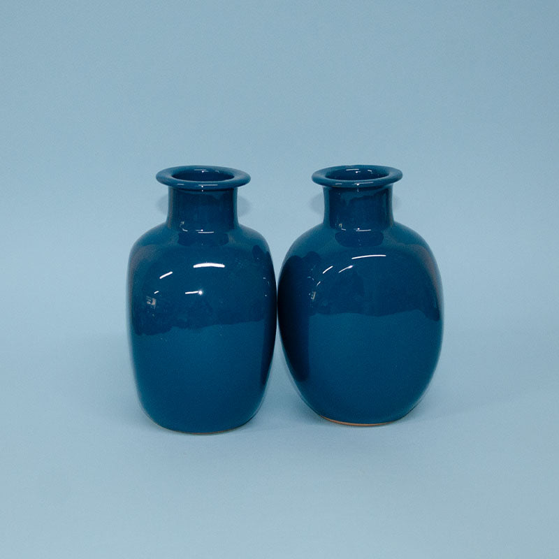 Vaso da Fiori Blu 20 cm