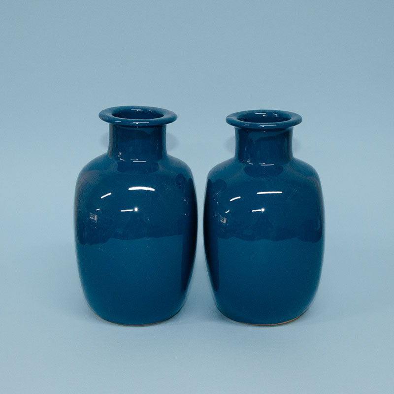 Vaso da Fiori Blu 20 cm