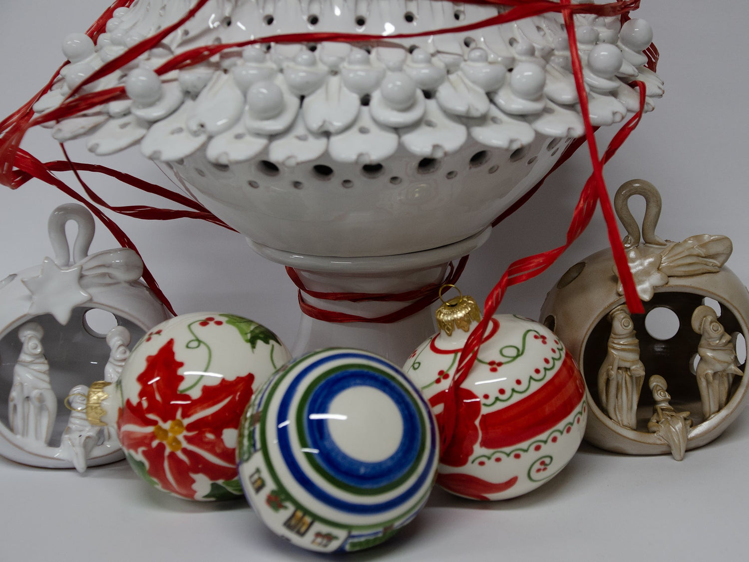 Addobbi Natalizi in Ceramica