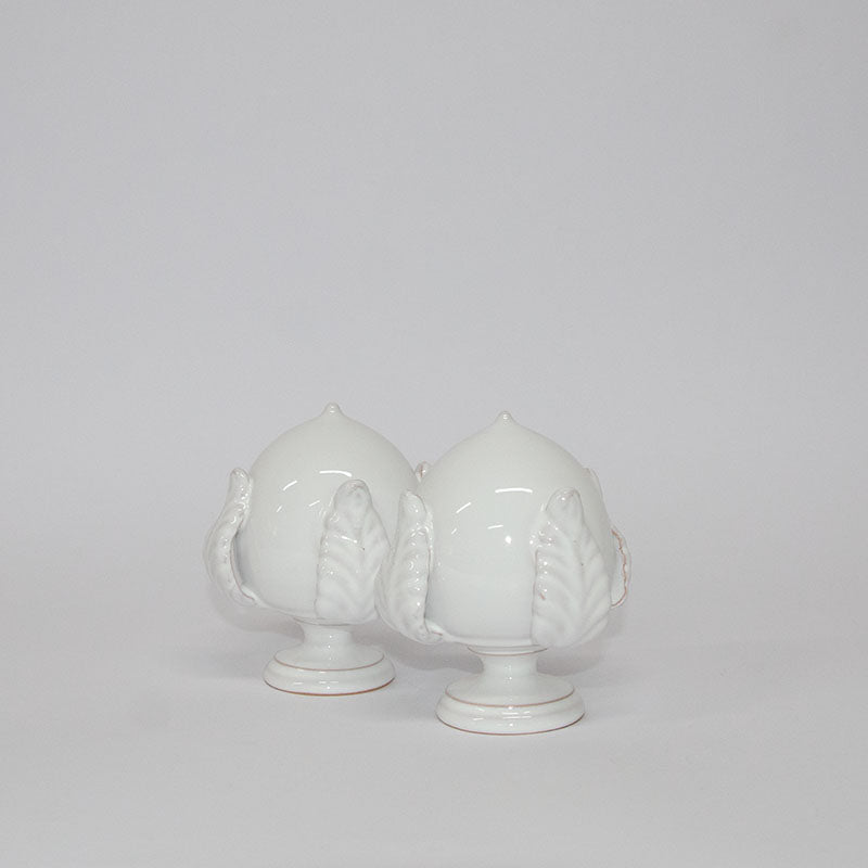 Pumo con Quattro Foglie Bianco 10 cm