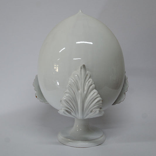 Pumo con Tre Foglie Bianco 40 cm