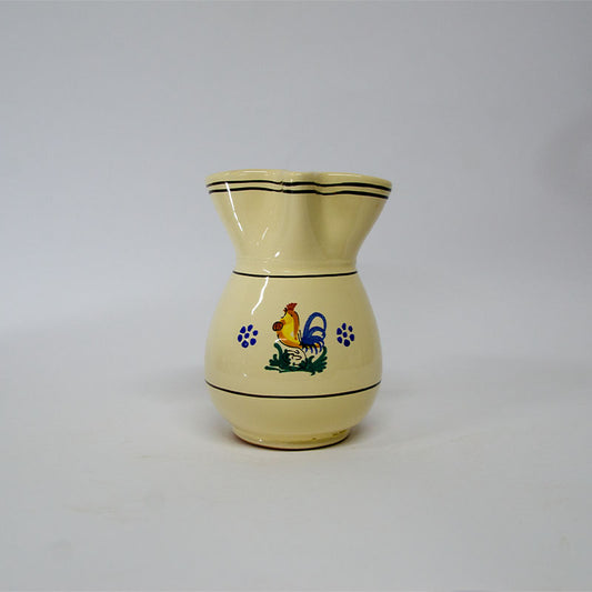 Brocca con Gallo Avorio 15 cm