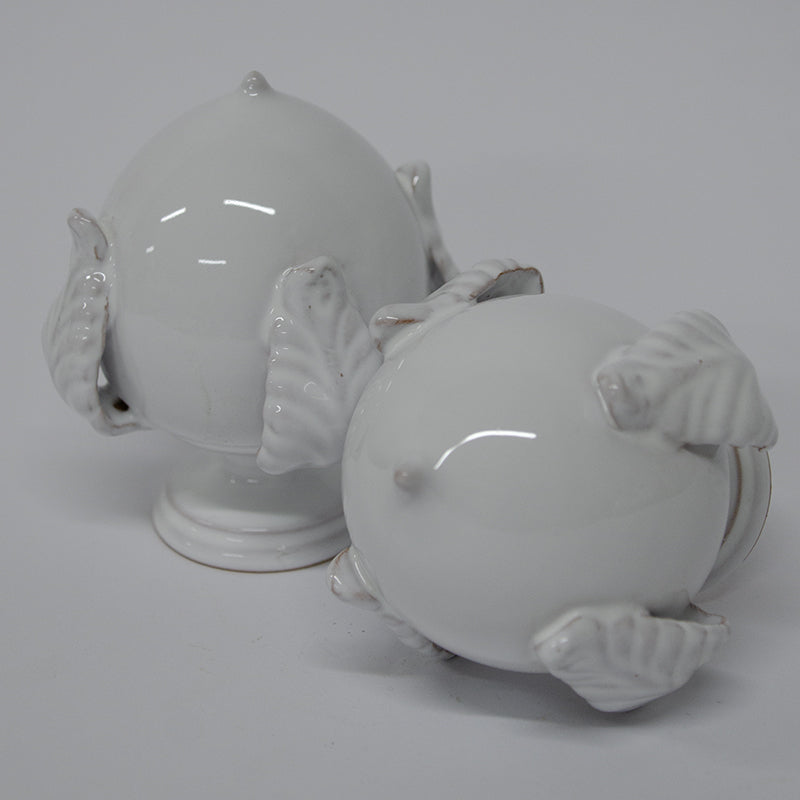 Pumo con Quattro Foglie Bianco 10 cm