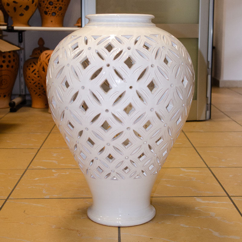 Lampada da Terra Bianca 70 cm