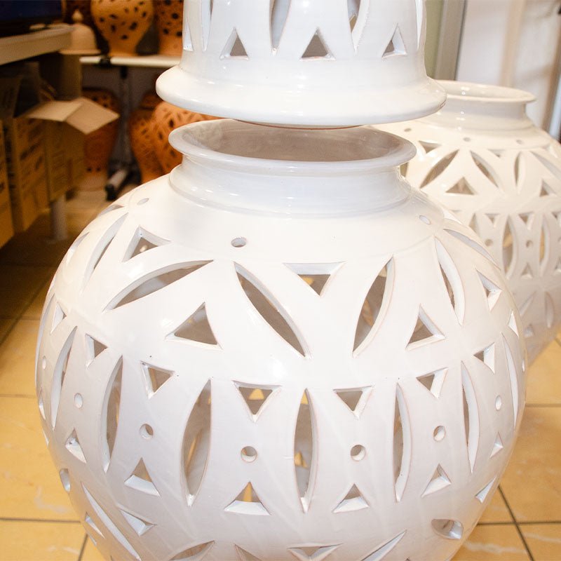 Lampada da Terra Bianca 100 cm