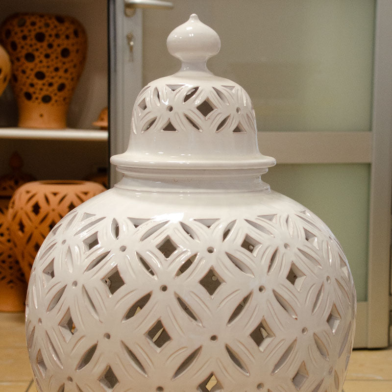 Lampada da Terra Bianca 70 cm