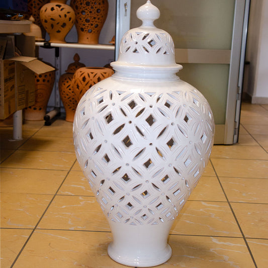 Lampada da Terra Bianca 70 cm