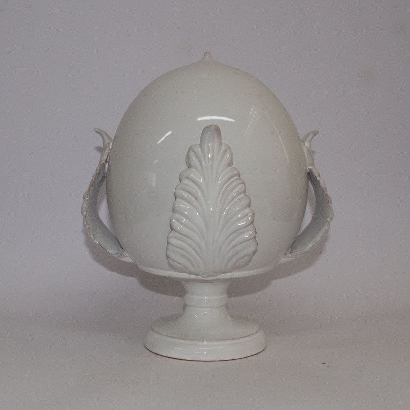 Pumo con Quattro Foglie Bianco 25cm