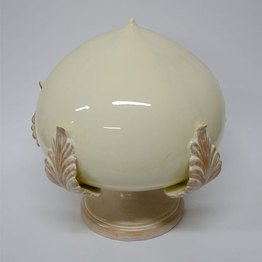 Pumo con Cinque Foglie Madreperlato 35 cm