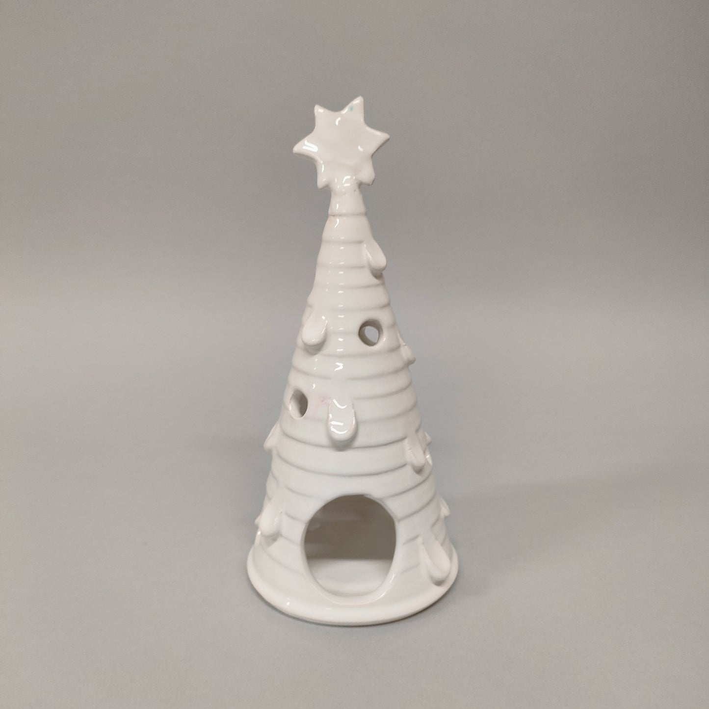 Alberello di Natale Bianco 25cm