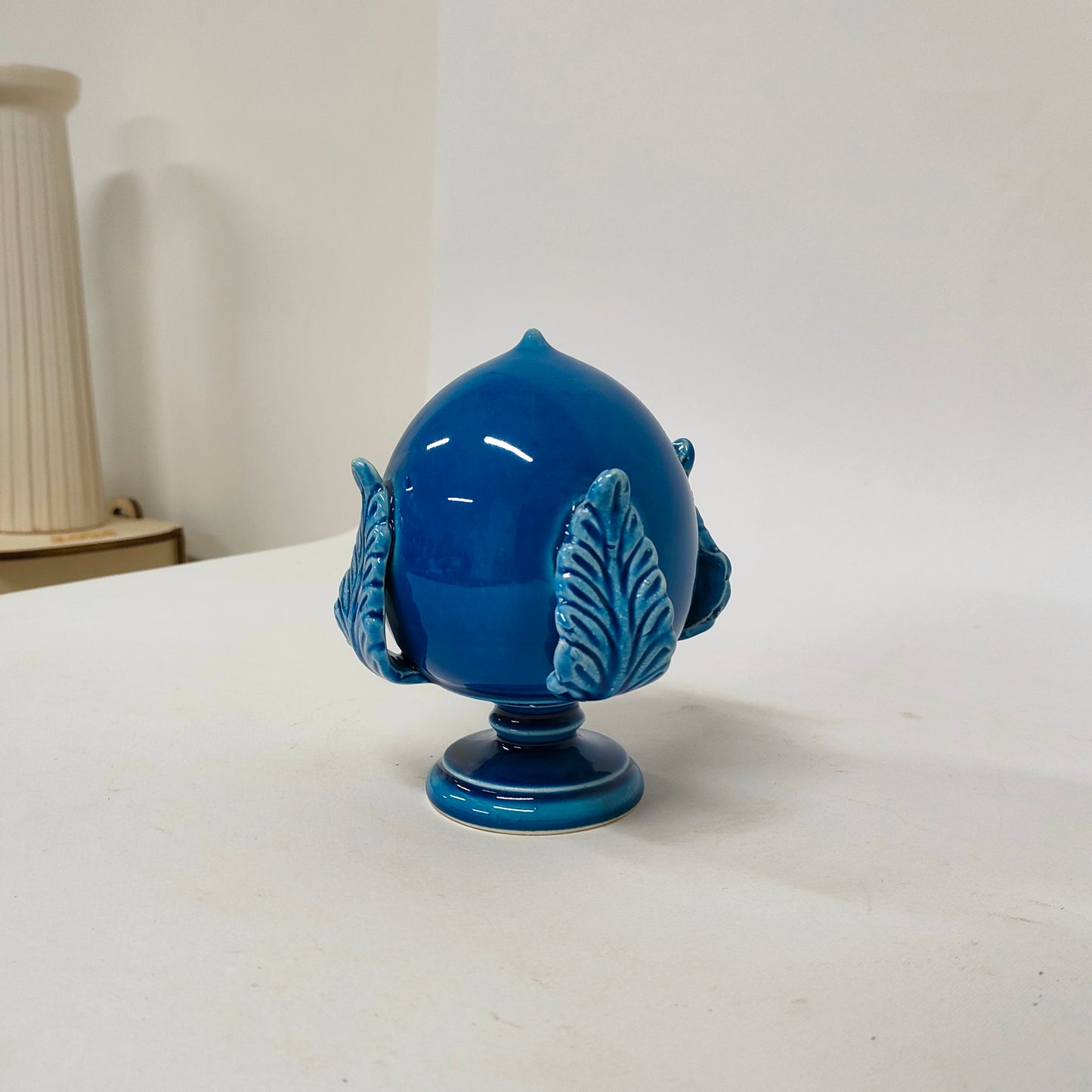 Pumo, Quattro Foglie Blu Oltremare 12 cm