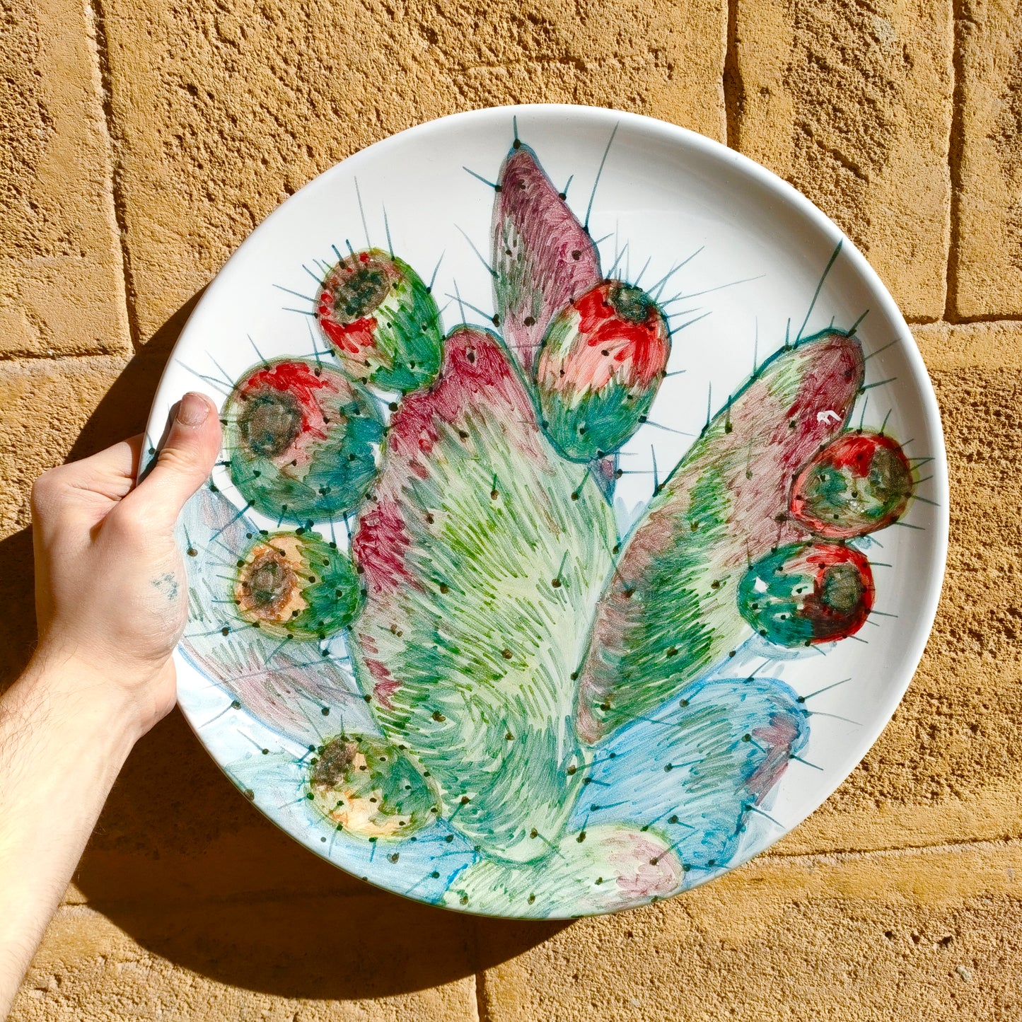 Piatto Dipinto a Mano 30cm