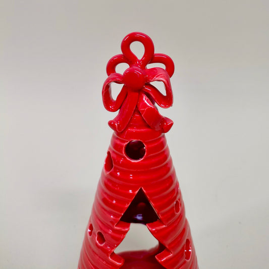Albero porta candela Rossa 30cm