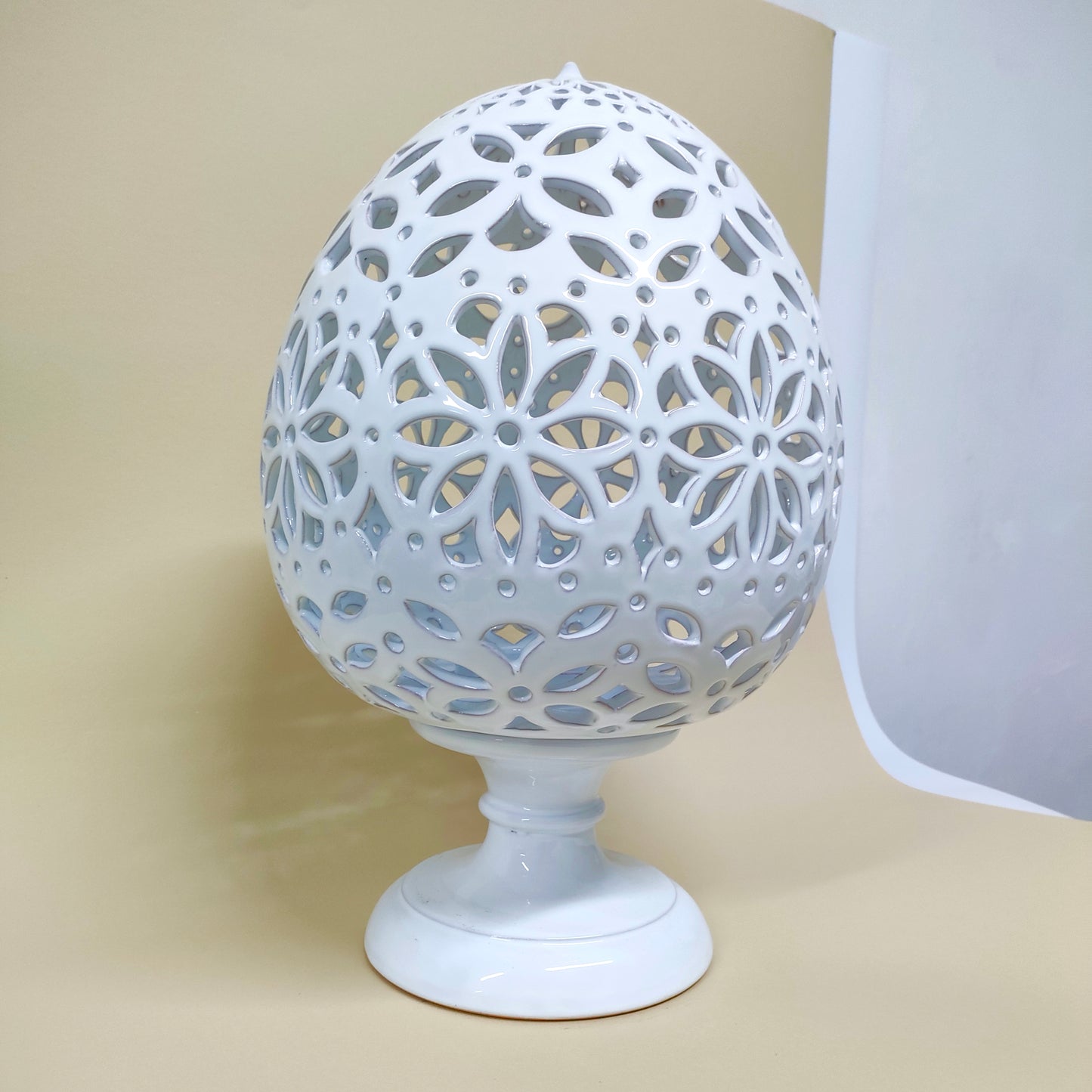 Pumo Lampada Bianco 40cm