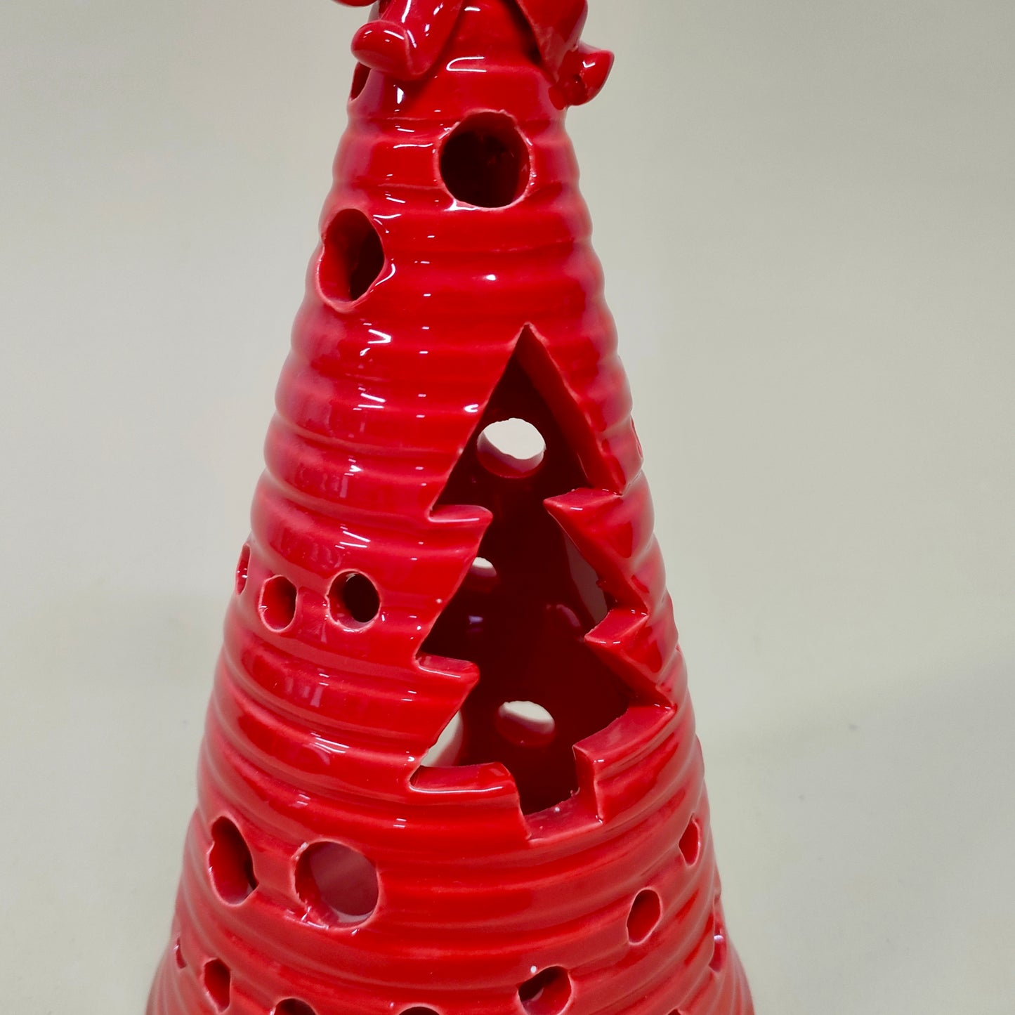 Albero porta candela Rossa 30cm