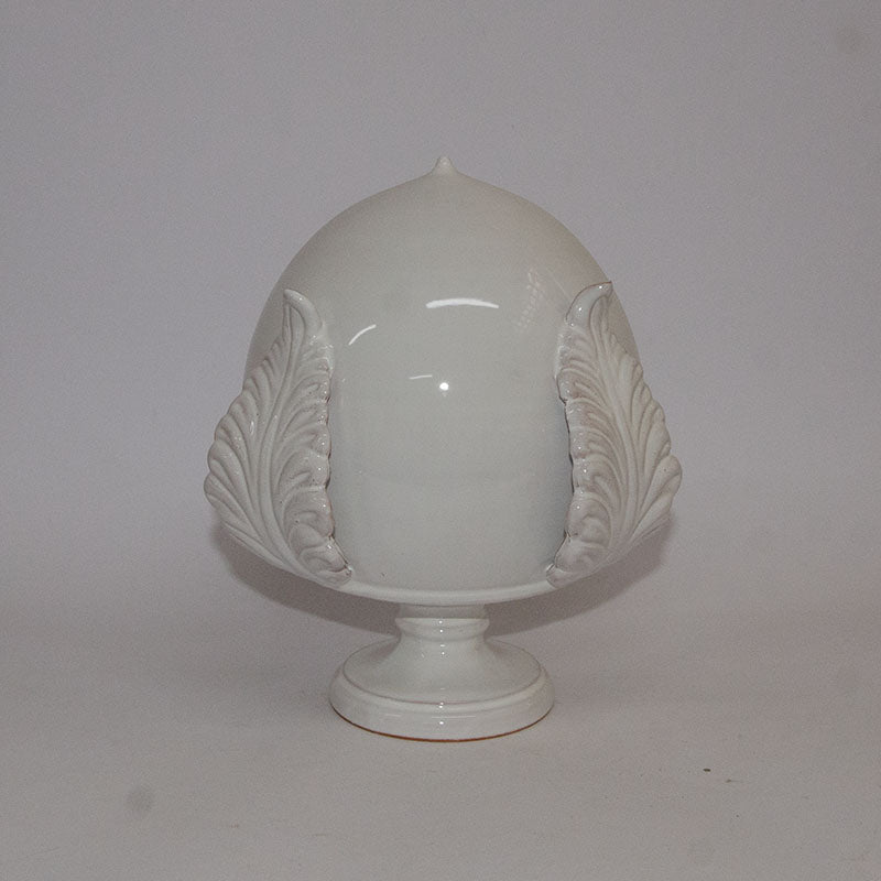 Pumo con Quattro Foglie Bianco 25cm