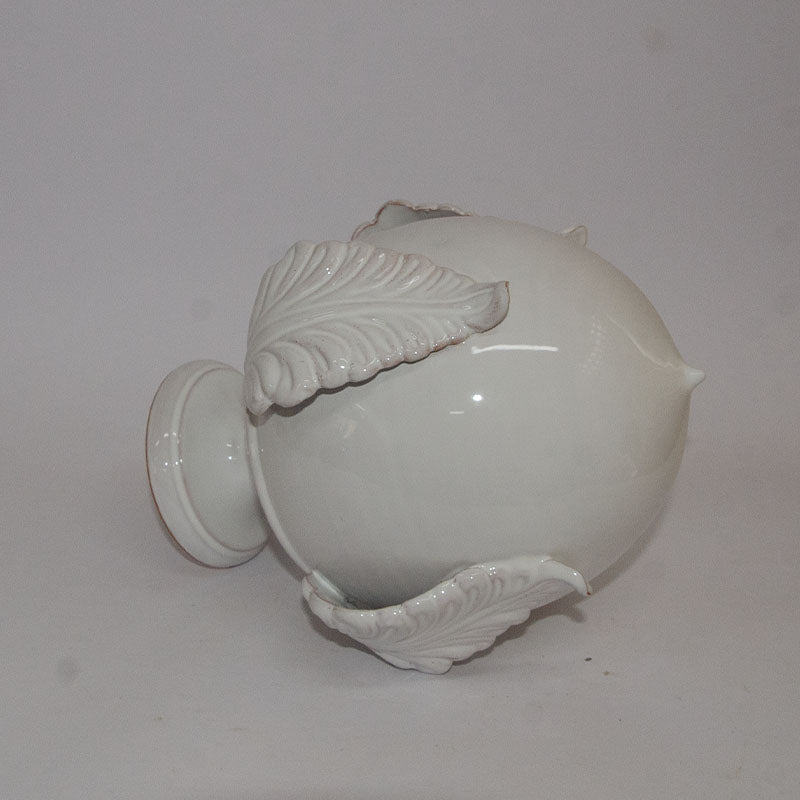 Pumo con Quattro Foglie Bianco 25cm